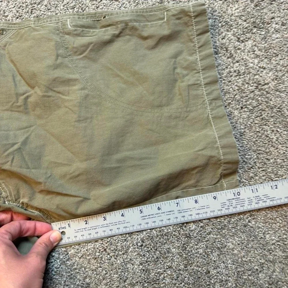 Kuhl Ramblr Shorts Men size 34 Brown Hiking Cargo Pockets Outdoors Trekking